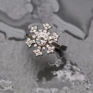 Bague Flocon de Neige